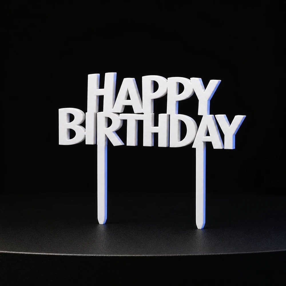 Топпер Happy Birthday